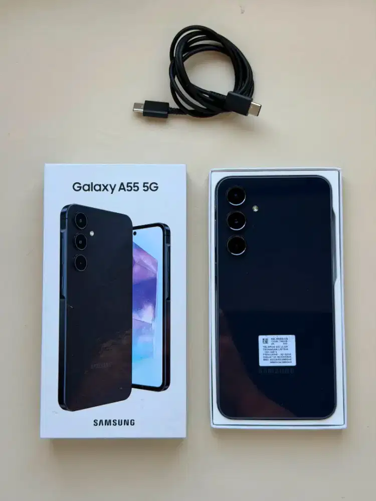 Samsung A55 5G 12/256 - Navy - Resmi Indo