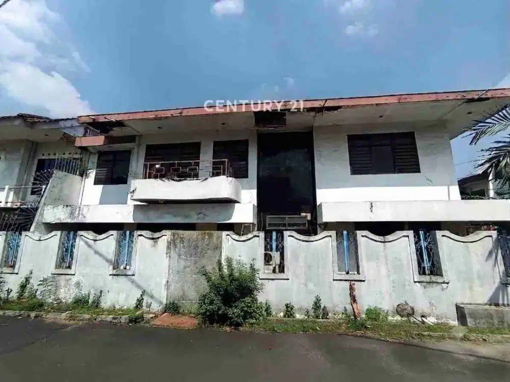 Rumah Hitung Tanah Green Ville Jakarta Barat – Lt 249 m², Posisi Hook, Jalan Lebar & Depan Taman!