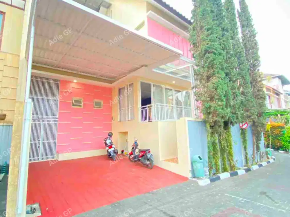 Kontrak rumah bagus gegerkalong, cluster dekat kpad, upu setiabudi, furnished, murah nego