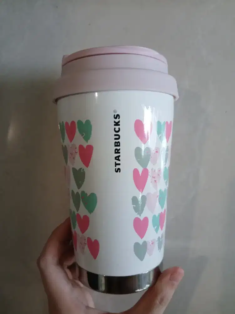 Starbucks Tumbler hearts (baru)