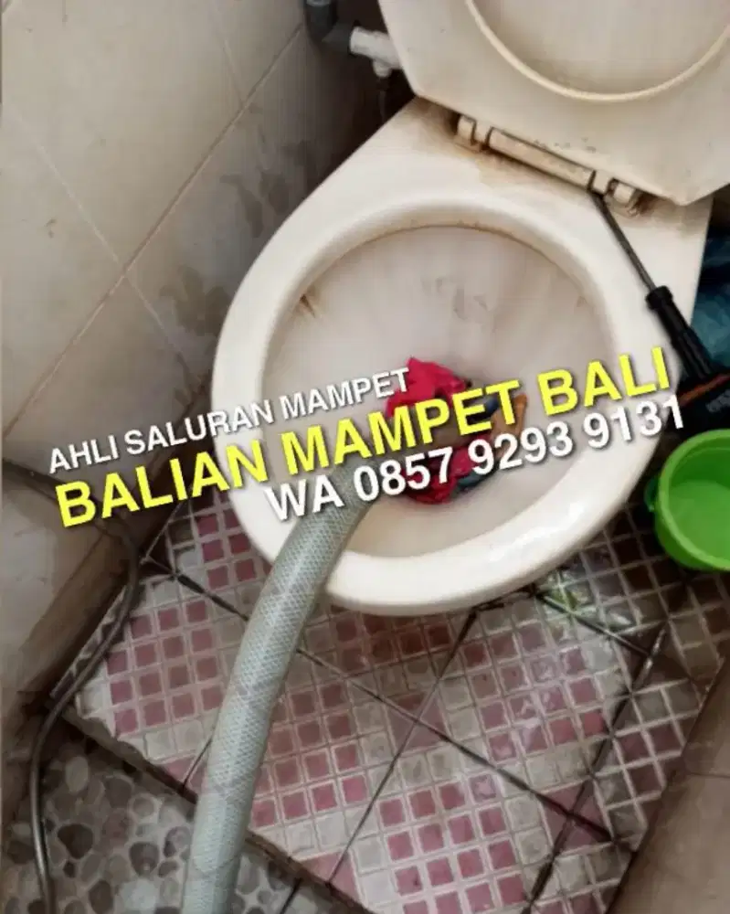 TUKANG WC MAMPET SEDOT WC KURAS LIMBAH SALURAN TERSUMBAT WASTAFEL DLL