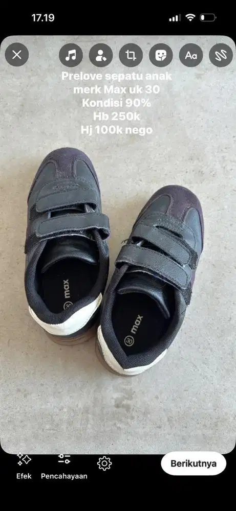 Sepatu Anak merk Max