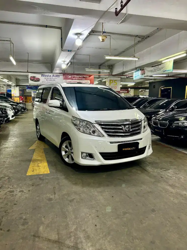 KM 77rb Toyota Alphard 2.4 G ATPM 2012 Low KM 2013