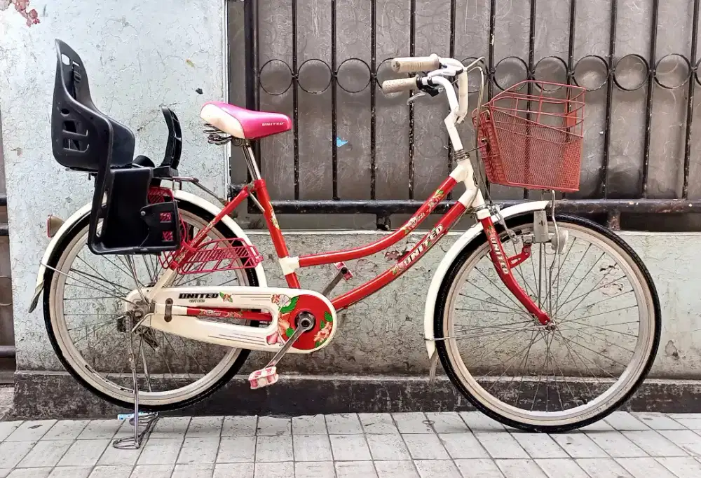 Sepeda Mini United 24 inc, harga pas.. Cipinang, sepeda keranjang