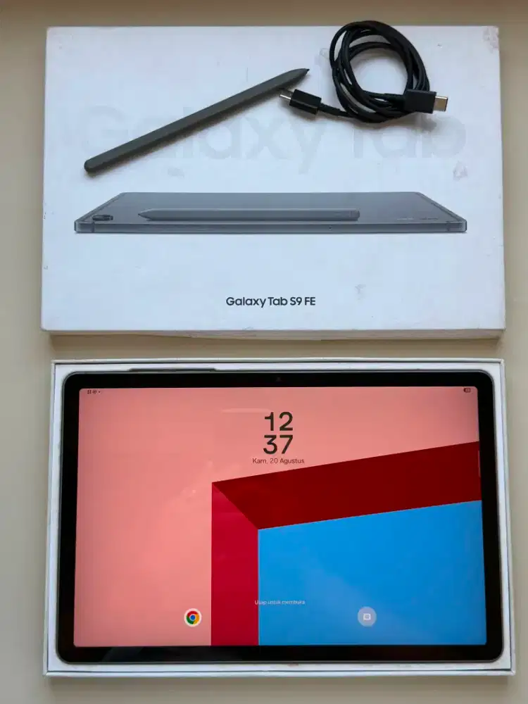 Samsung Tab S9 FE 6/128gb Wifi - Gray - Resmi Indo