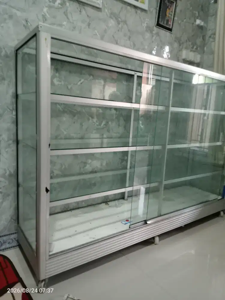 Etalase kaca 150x100x38