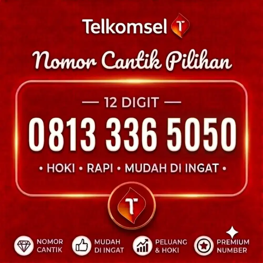 NOMOR CANTIK SIMPATI 11DIGIT 0505 5050