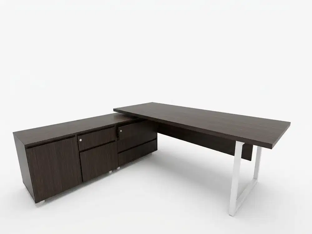 Meja kantor 200 x 80 cm