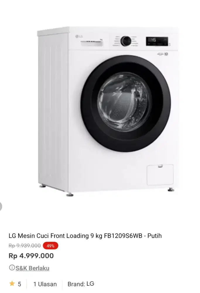 mesin cuci promo bisa cicilan syarat ktp tanpa dp bayar bulan depan