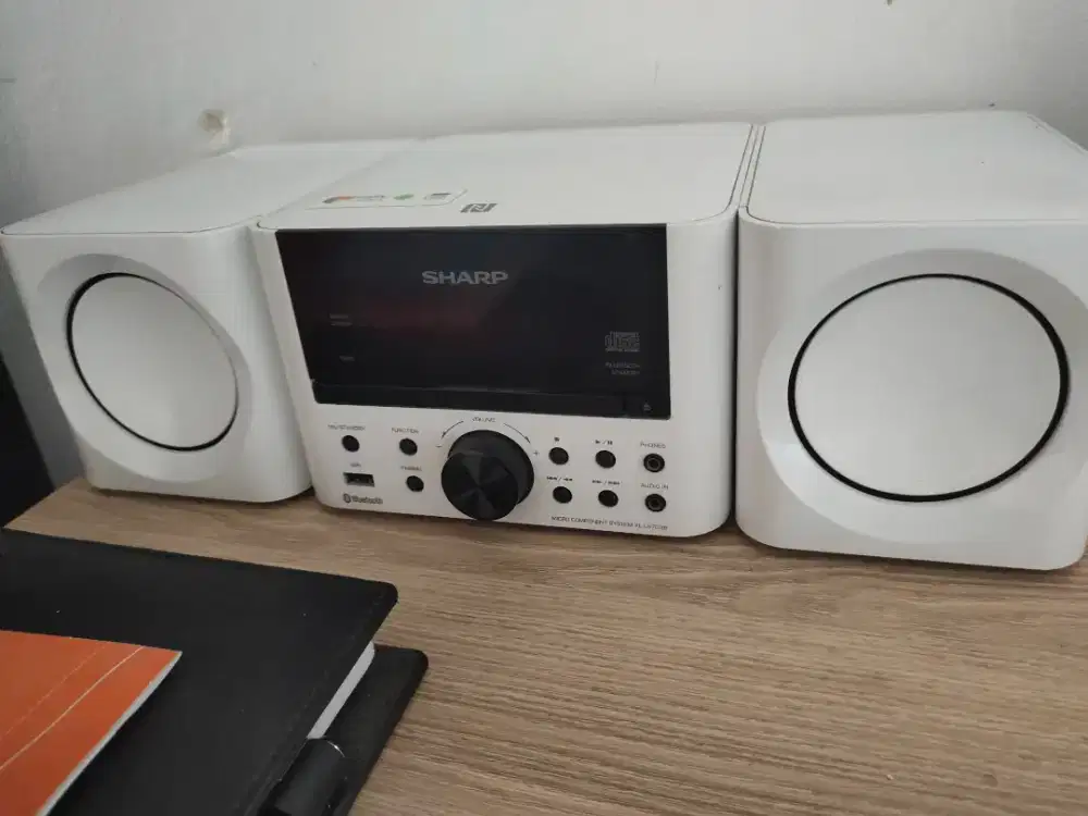 Mini Hifi Sepeker Sharp Bluetooth