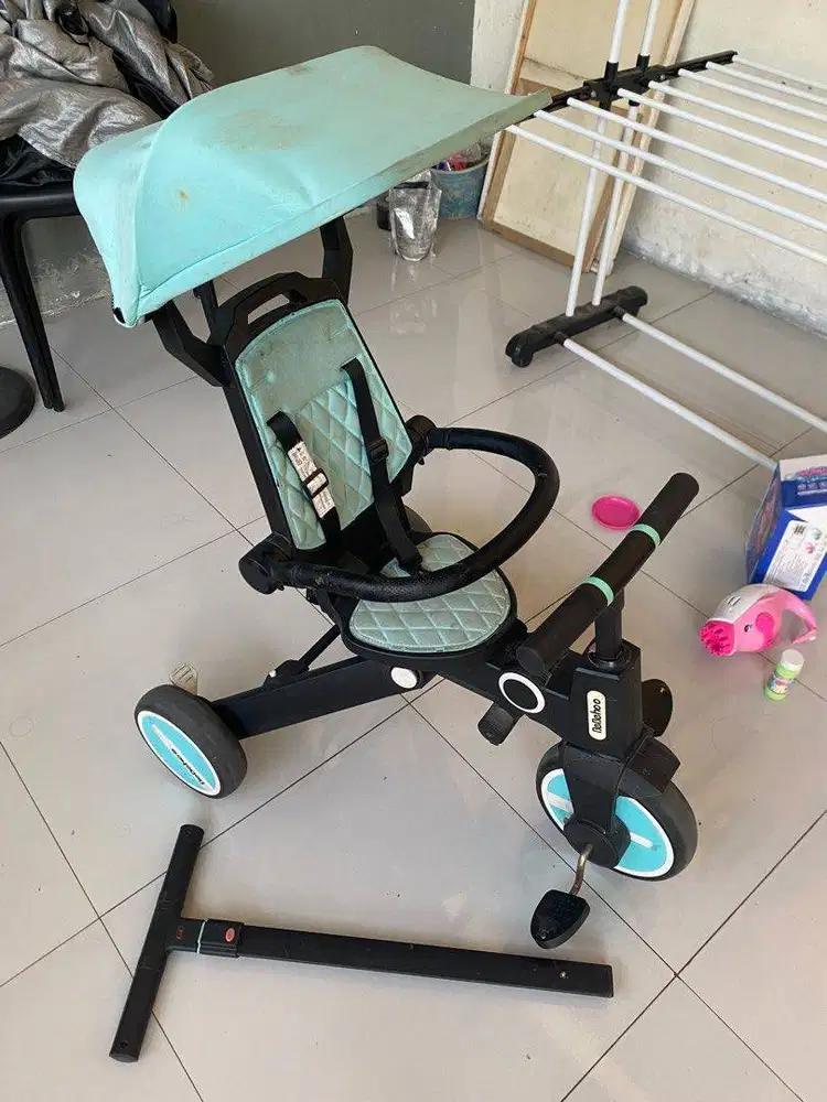 Bebehoo Stroller BIKE 7in1 Folding Trike Gen 2 Sepeda Anak Lipat 3 Rod