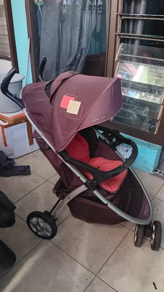 Stroller Coco Latte Trip Jarang Pakai