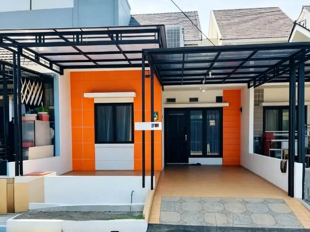 dijual rumah siap huni bebas banjir, di cluster alamanda harapan mulya brkasi harapan indah