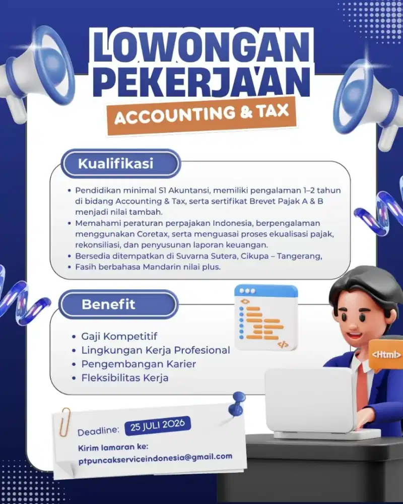 Staff Accounting & Tax