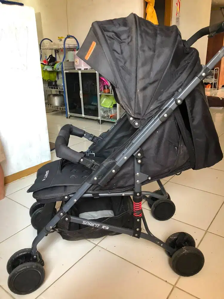 Stroller Pliko Black