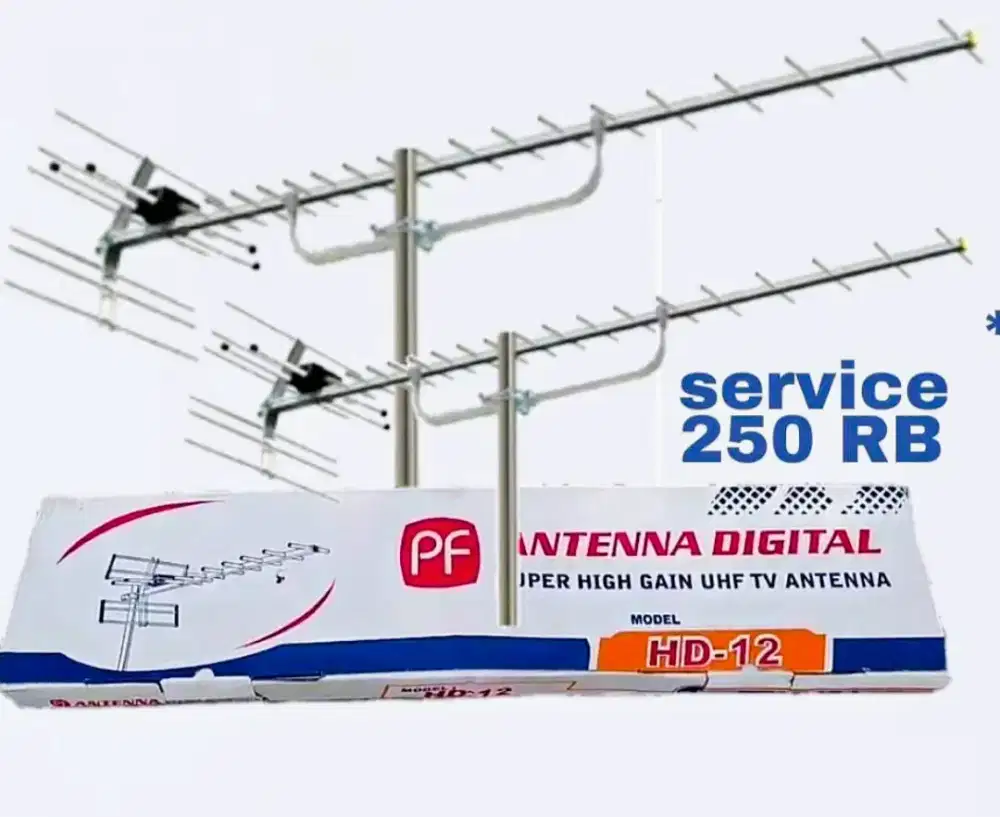 Harga Paket Pasang Antena TV Free Instalasi
