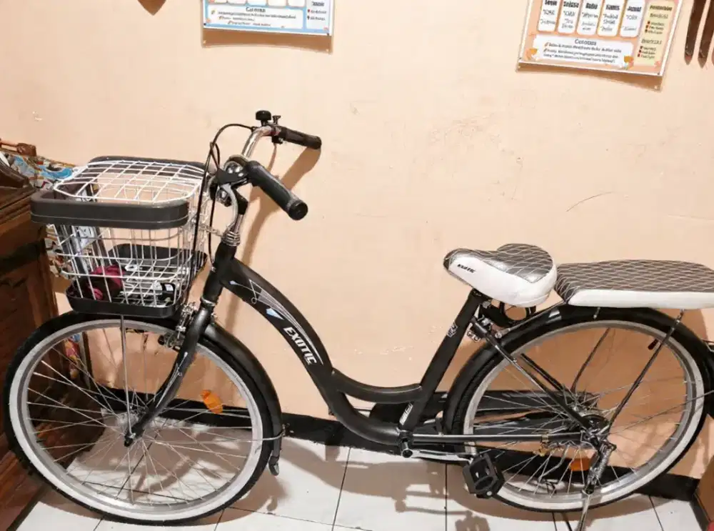 Sepeda keranjang remaja  Uk 24inc Exotic Bike 9788