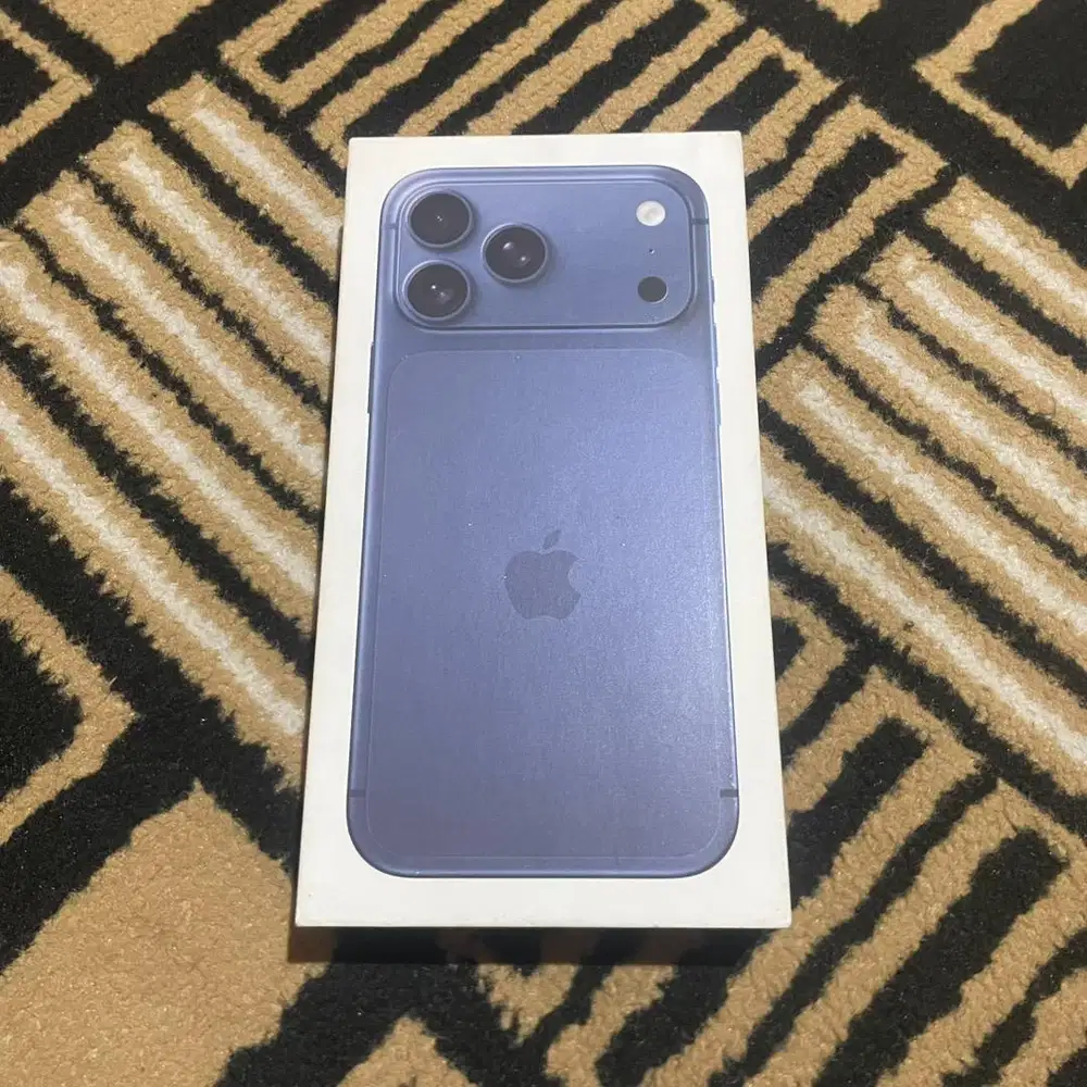 iPhone 17 Pro Max 512gb New Segel iBox Deep Blue Fullset Original
