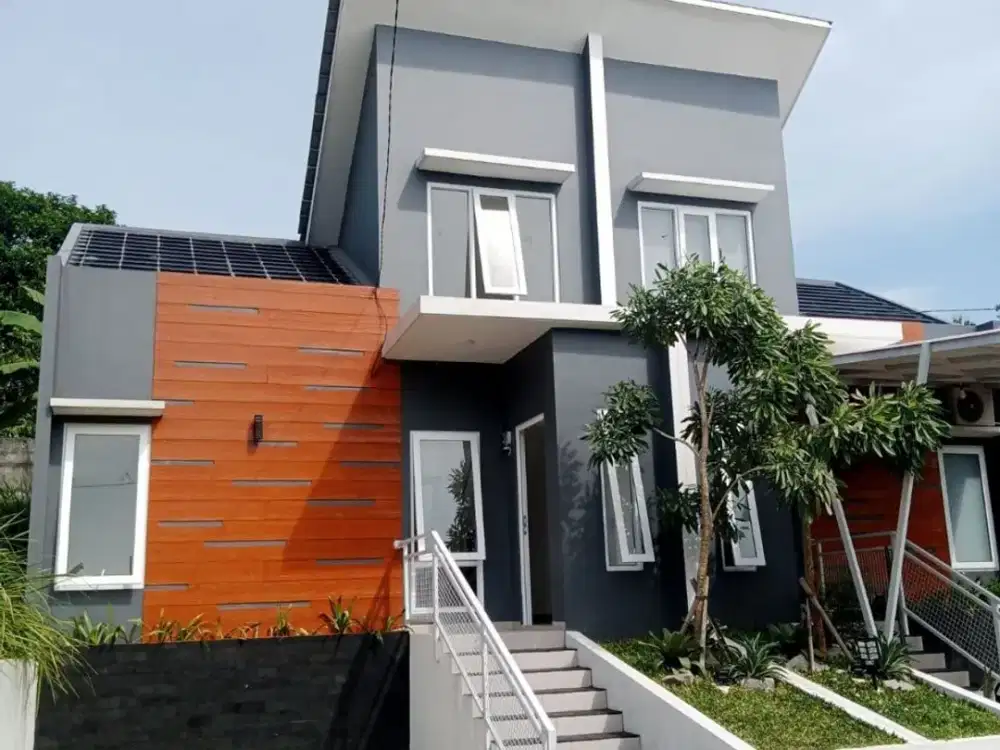 Rumah KHC Dekat Stasiun Cilebut, Harga Murah Mewah, 1 LANTAI MEZZANIN Baru, Bogor Dijual