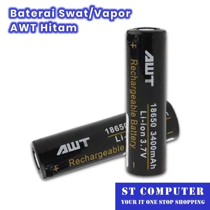 Baterai Swat/Vapor AWT Hitam