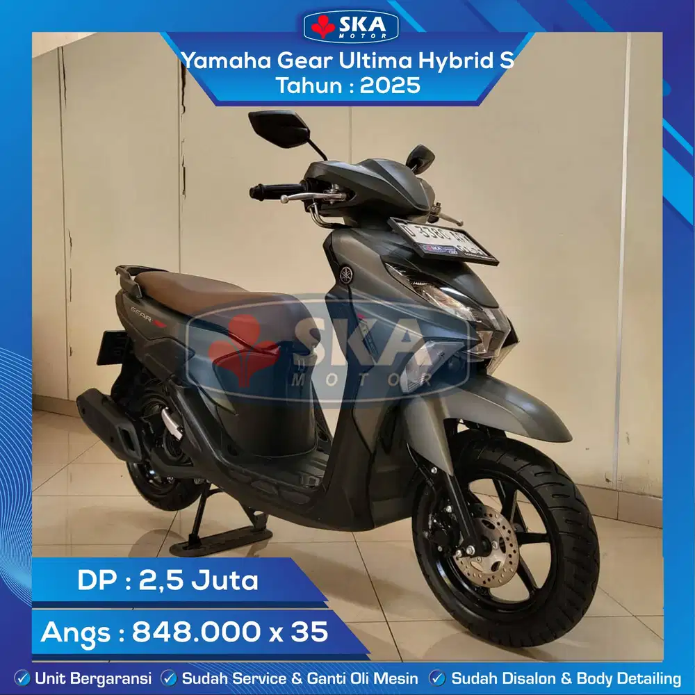 Yamaha Gear Ultima Hybrid S Tahun 2025