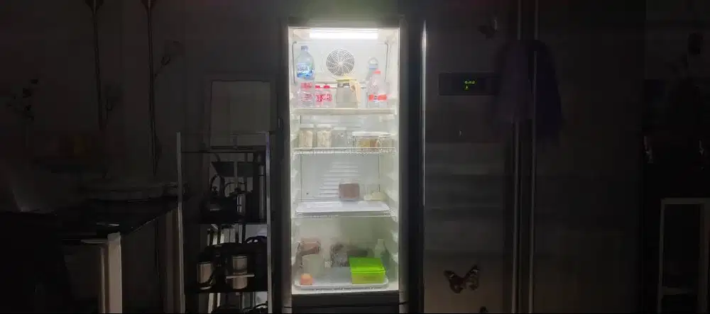 Kulkas Showcase Minuman merk Polytron