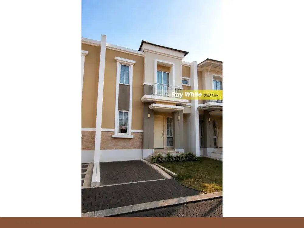 Rumah Semi Furnished The Savia BSD City Nusa Loka Dekat Tol