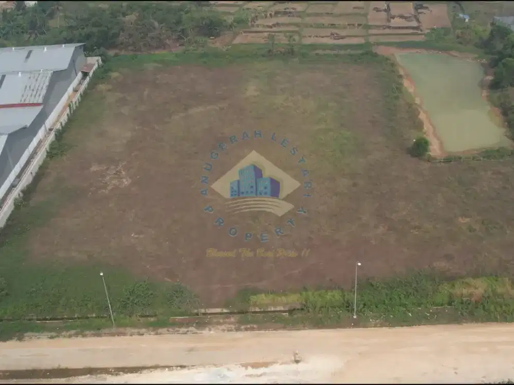 Tanah di Kawasan Industri Modern Cikande, Serang - Banten