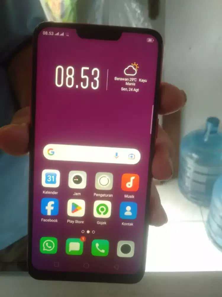 Jual hp Oppo A3s ram 6/128gb