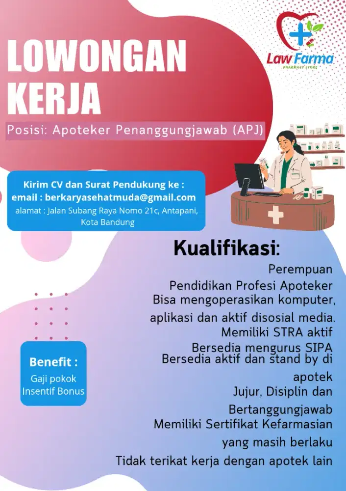 Lowongan Pekerjaan Farmasi