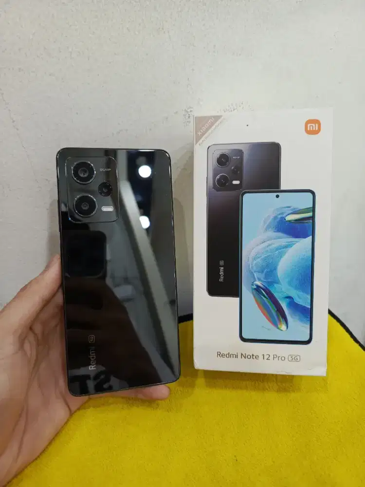 Xiaomi Redmi Note 12 Pro 5G 8/256 Fullset Ori, Nominus, Siap Pakai