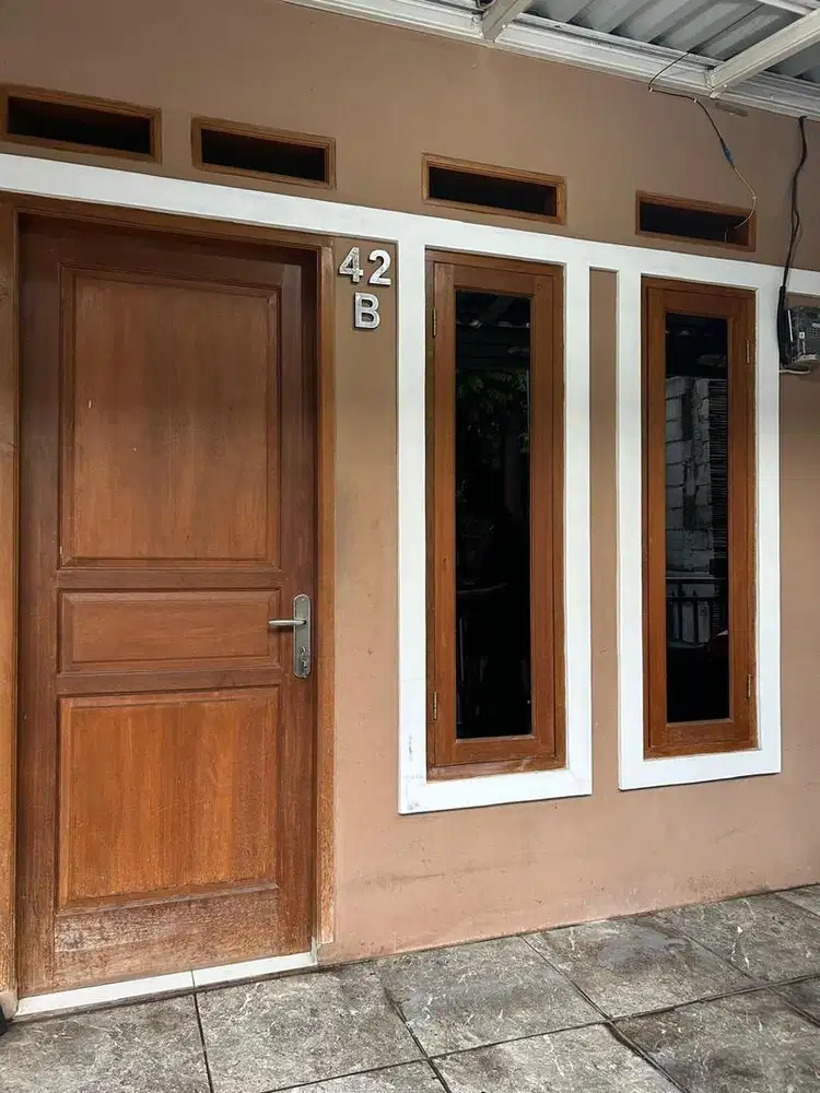 Jual rumah kontrakan 3 unit bederet, per unit terisi semua