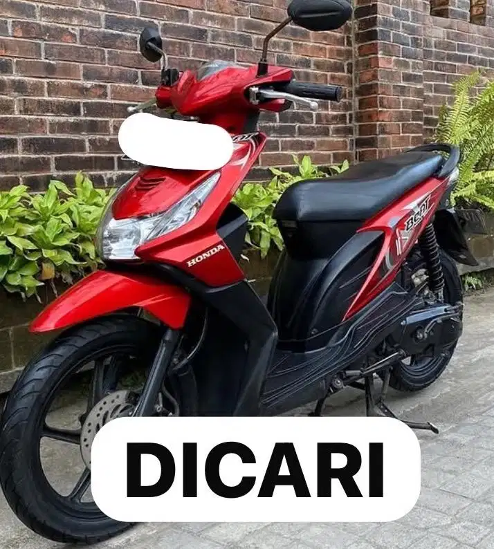 Di Cari Honda Beat 2009 Ke atas Beat Karbu 2011 Beat 2012 Beat 2008
