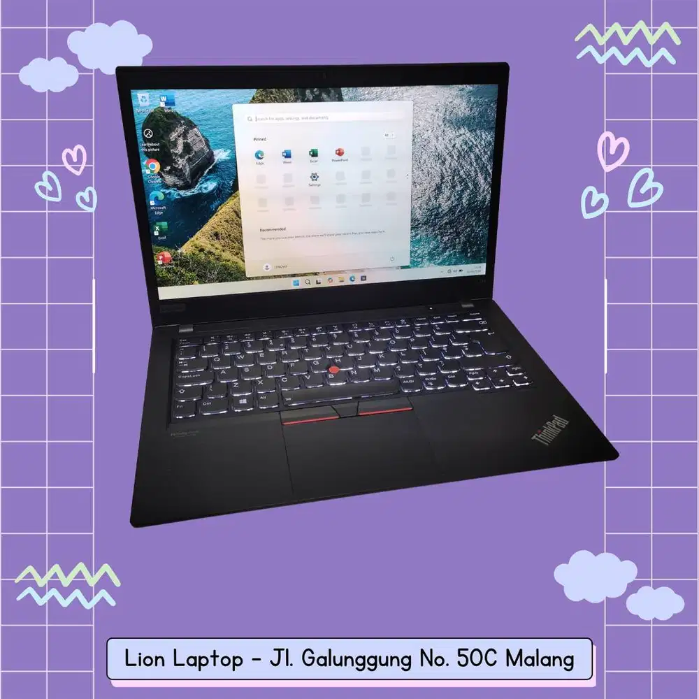 RAM 16GB i5 Gen 11 SSD 256GB Lenovo Thinkpad T14 gen 2i [24|08]