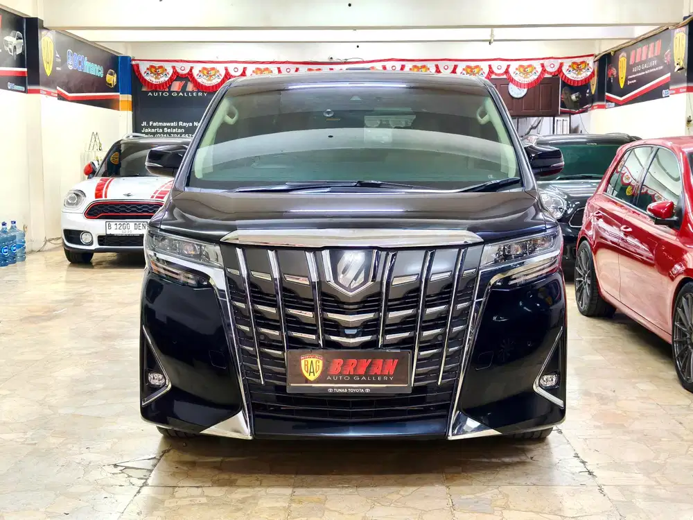 LOW KM TOYOTA ALPHARD G ATPM 2022 HITAM