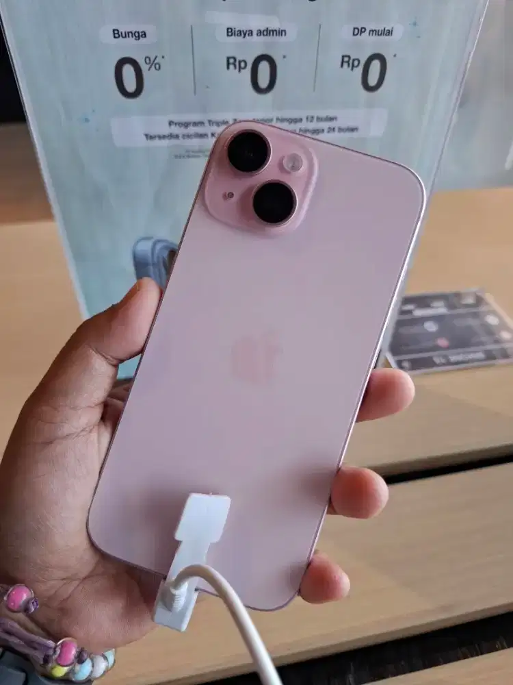PROMO IPHONE 15 128GB BUNGA 0%