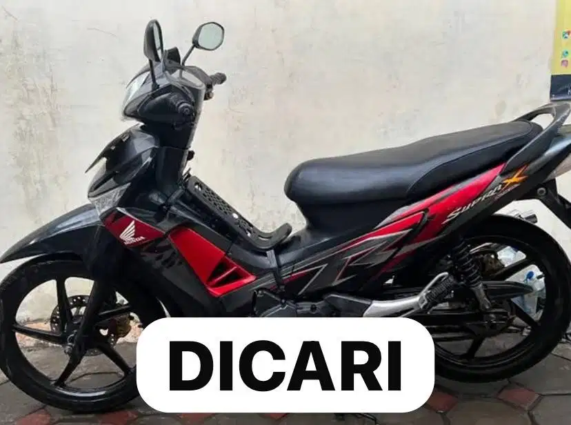 Di Cari Supra X 125 2009 Karbu Supra x 2011 Supra X 2012 Supra Betmen