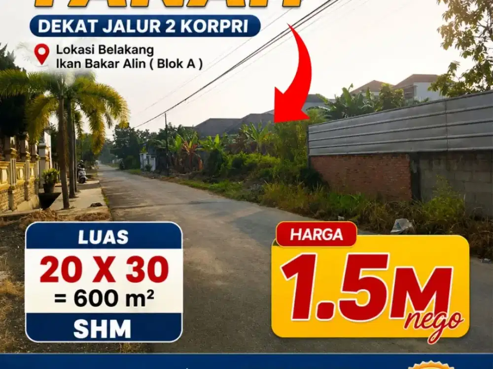 RANAH MURAH KORPRI 600M