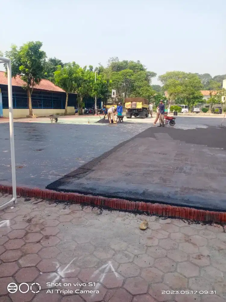 Pengaspalan hotmix