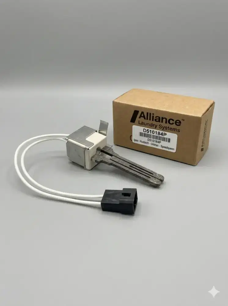 Igniter Pemantik Dryer Speed Queen IPSO Huebsch D510184P Baru Segel