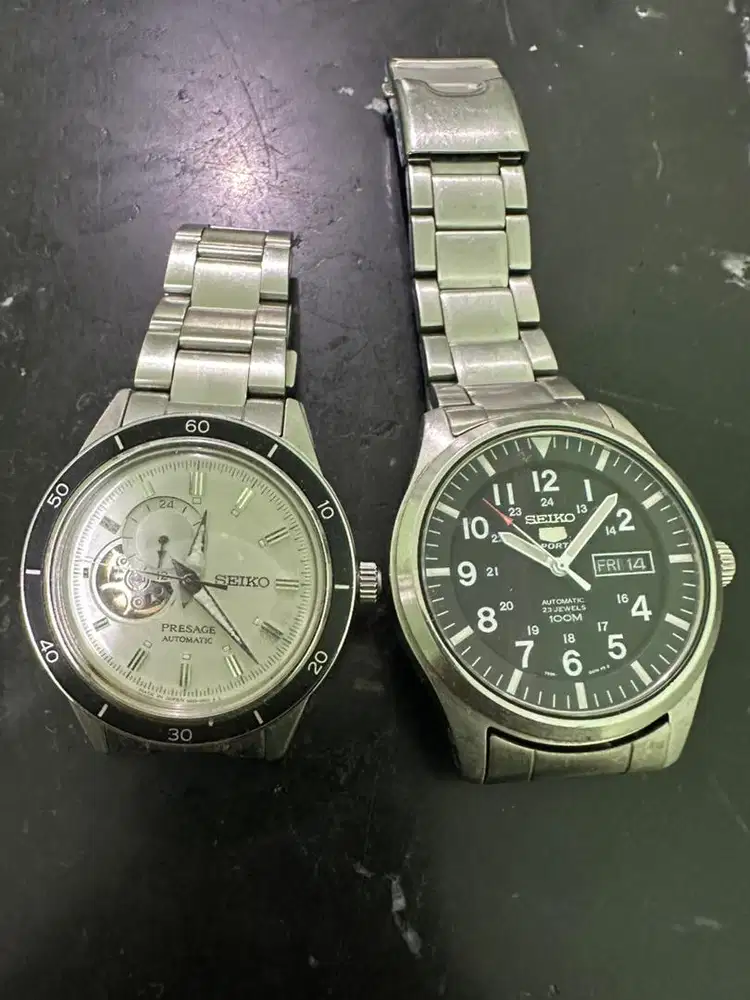 Jam tangan seiko 2 unit