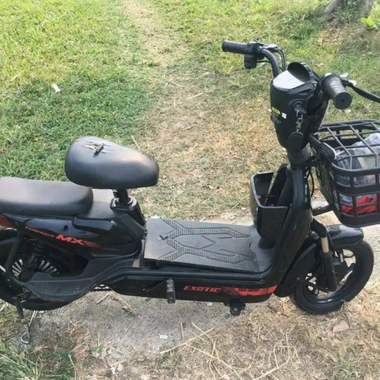 bekas seken sepeda listrik exotic groza  48 volt 500watt