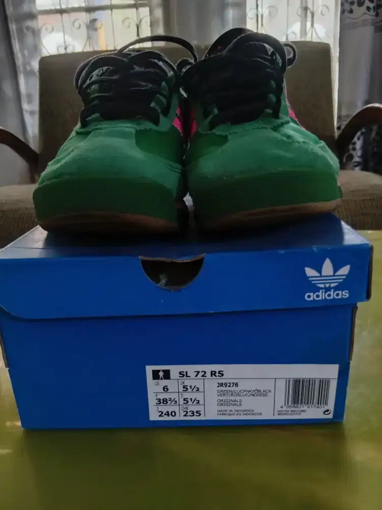 Adidas SL 72 RS Hijau Uk 39 - ORI