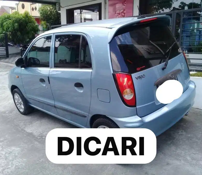 Di Cari Kia Visto ZipDrive 2002 ke atas Visto Sporty 2004