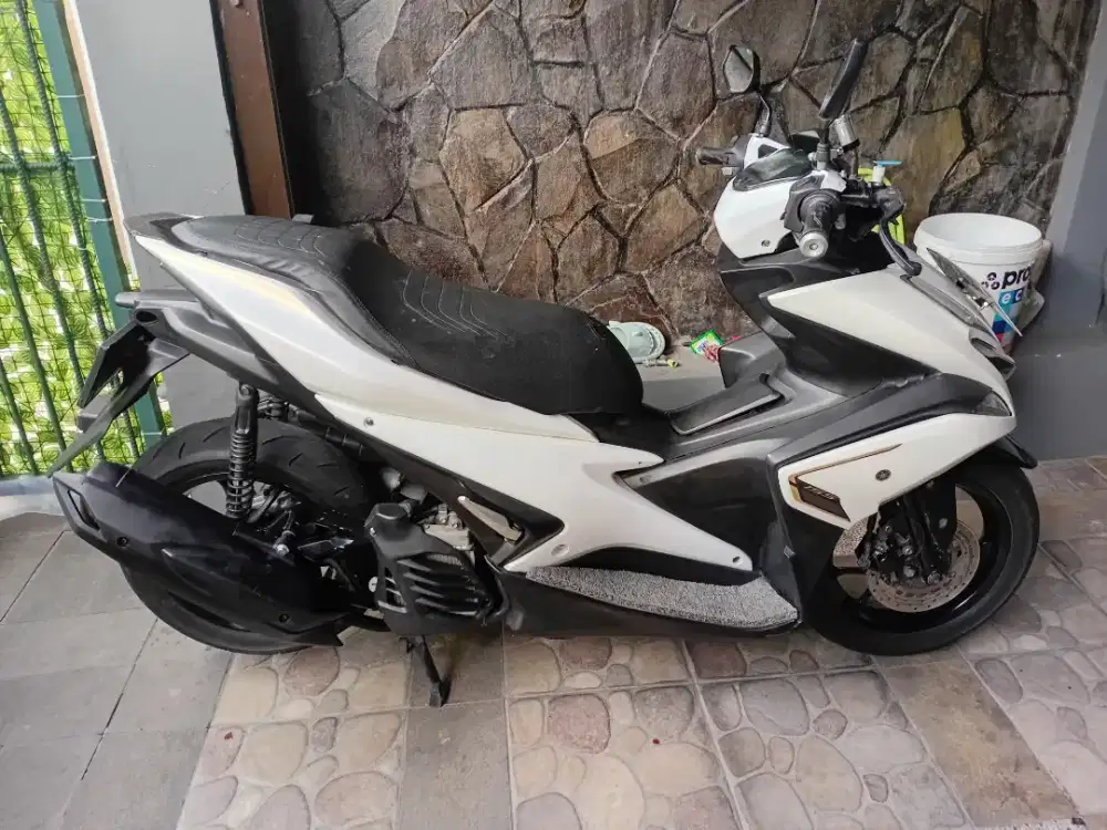 YAMAHA AEROX OLD ABS KEYLESS TH 2017 SIAP PAKAI