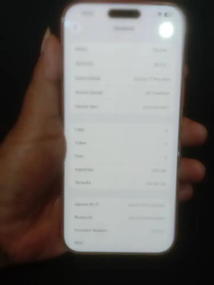 Iphone 17 pro max 256 ibox