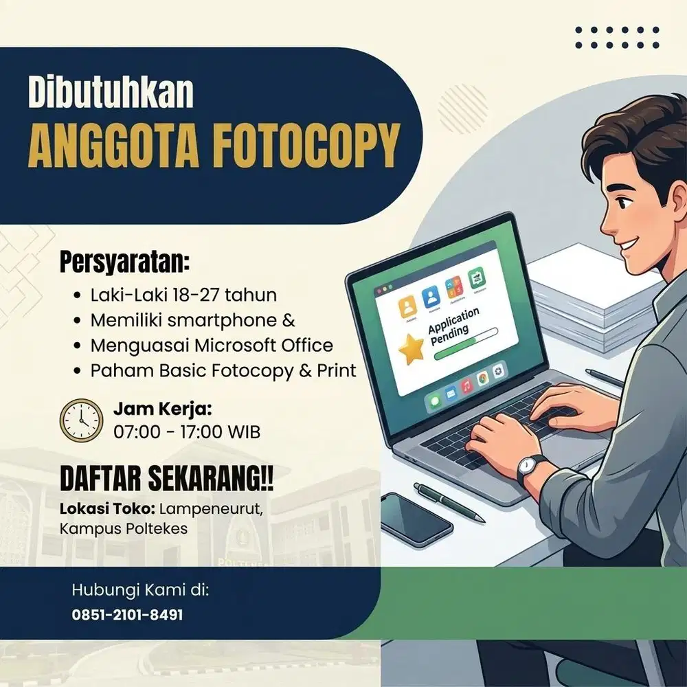 Karyawan fotocopy