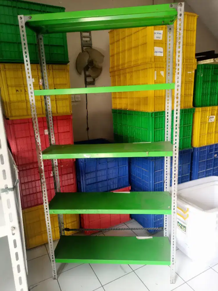 Rak Besi 200 x 100 x 30 cm