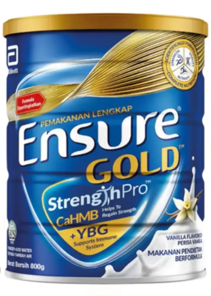 SUSU ENSURE GOLD Vanila 800 gr