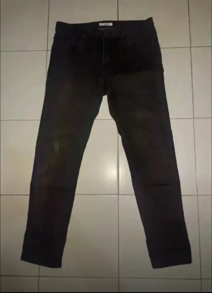 Celana Jeans Black Banana Warna Black